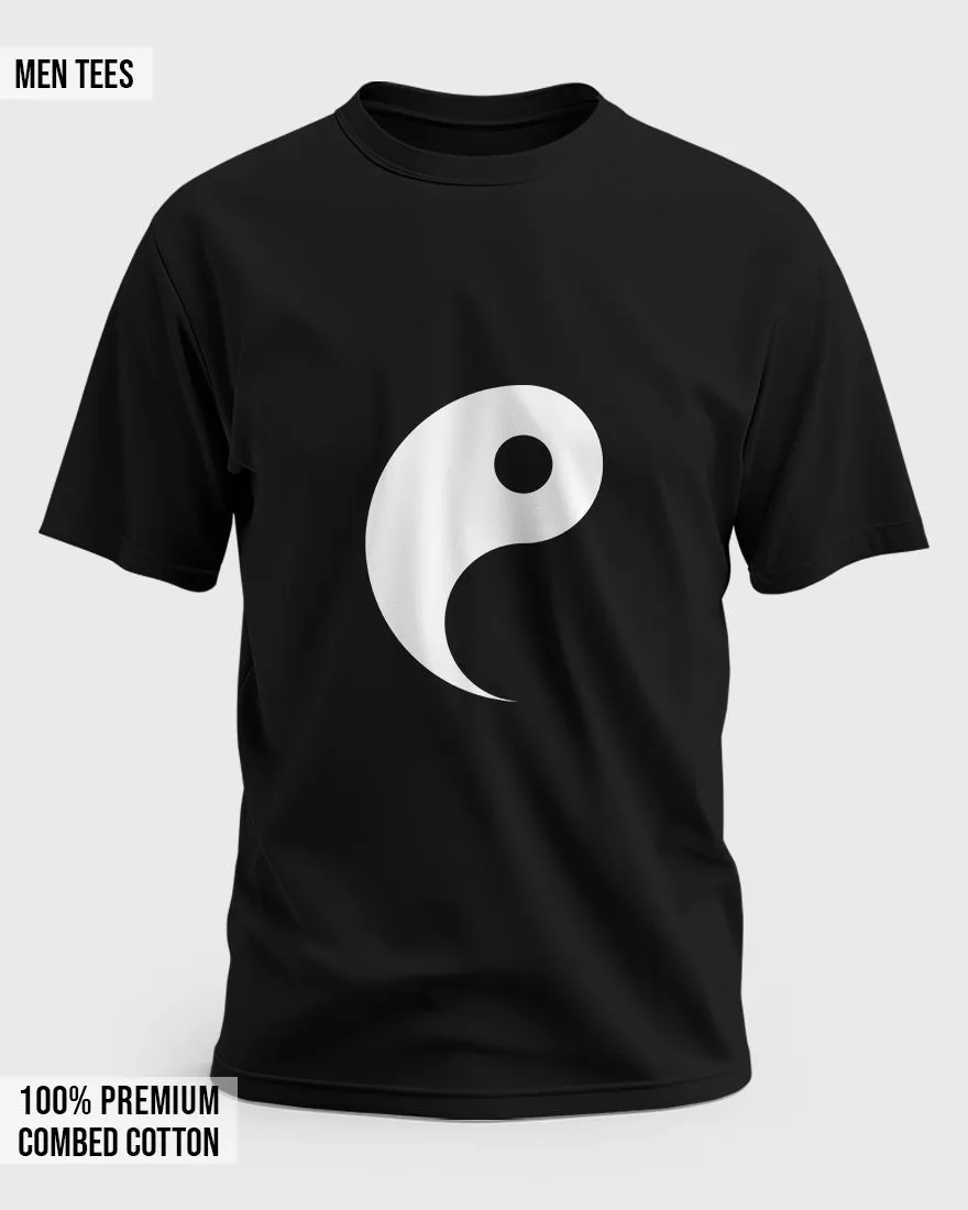 Matching Yin-Yang Couple T-Shirts - Perfect Harmony in Style - Old