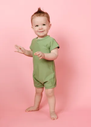 Meadow Green | Baby Shorties Rashguard (Unisex)