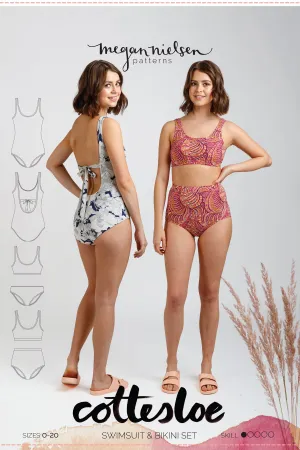 Megan Nielsen Pattern - Cottesloe- Swimsuit and Bikini Set