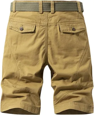 Men Hiking Beach Shorts Lightweight Outdoor Pants Quick Dry Activewear Workout Short Camo Military 2025