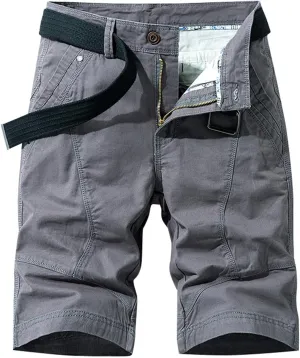 Men Hiking Beach Shorts Lightweight Outdoor Pants Quick Dry Activewear Workout Short Camo Military 2025