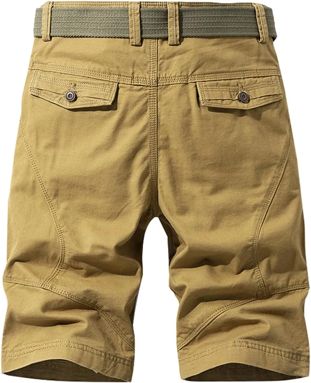 Men Hiking Beach Shorts Lightweight Outdoor Pants Quick Dry Activewear Workout Short Camo Military 2025