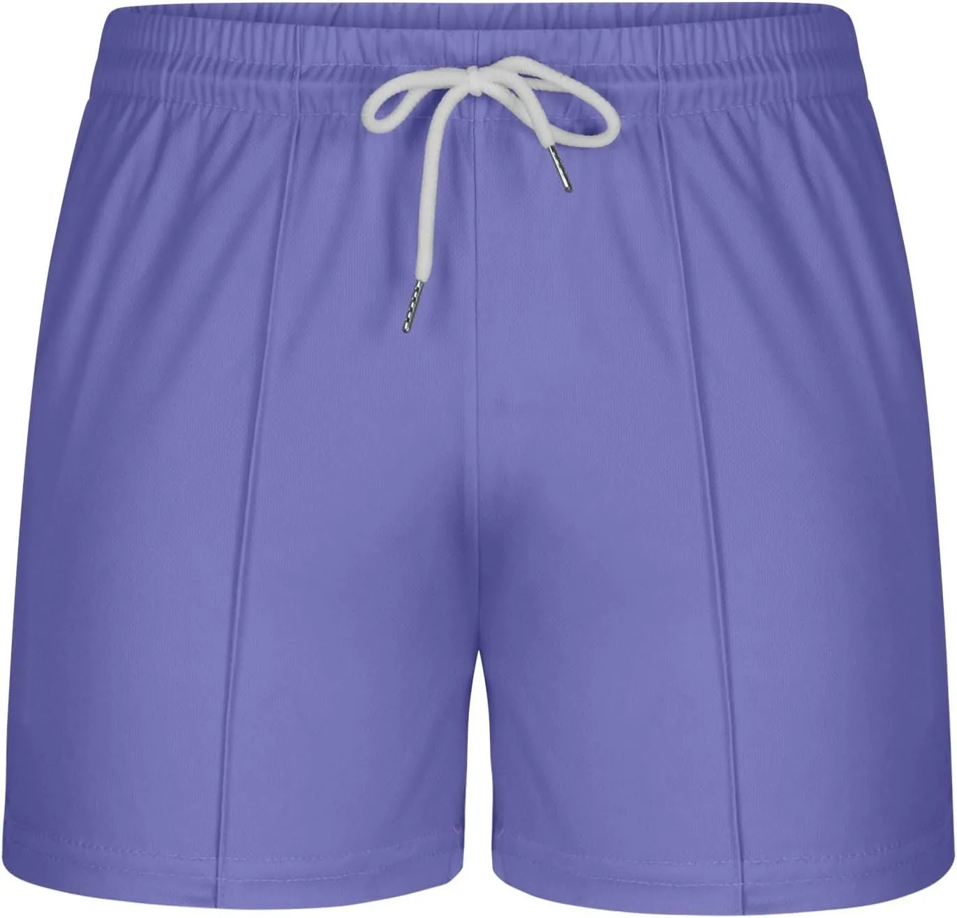Men Mesh Shorts with Pockets Quick Dry Drawstring Elastic Athletic Workout Running Lightweight Activewear Trunks