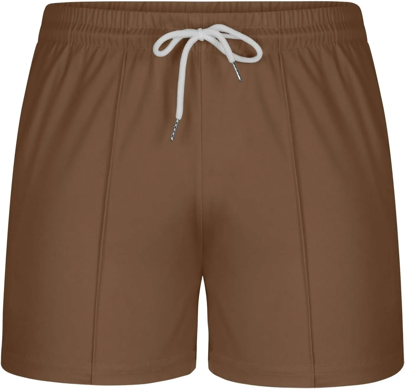 Men Mesh Shorts with Pockets Quick Dry Drawstring Elastic Athletic Workout Running Lightweight Activewear Trunks