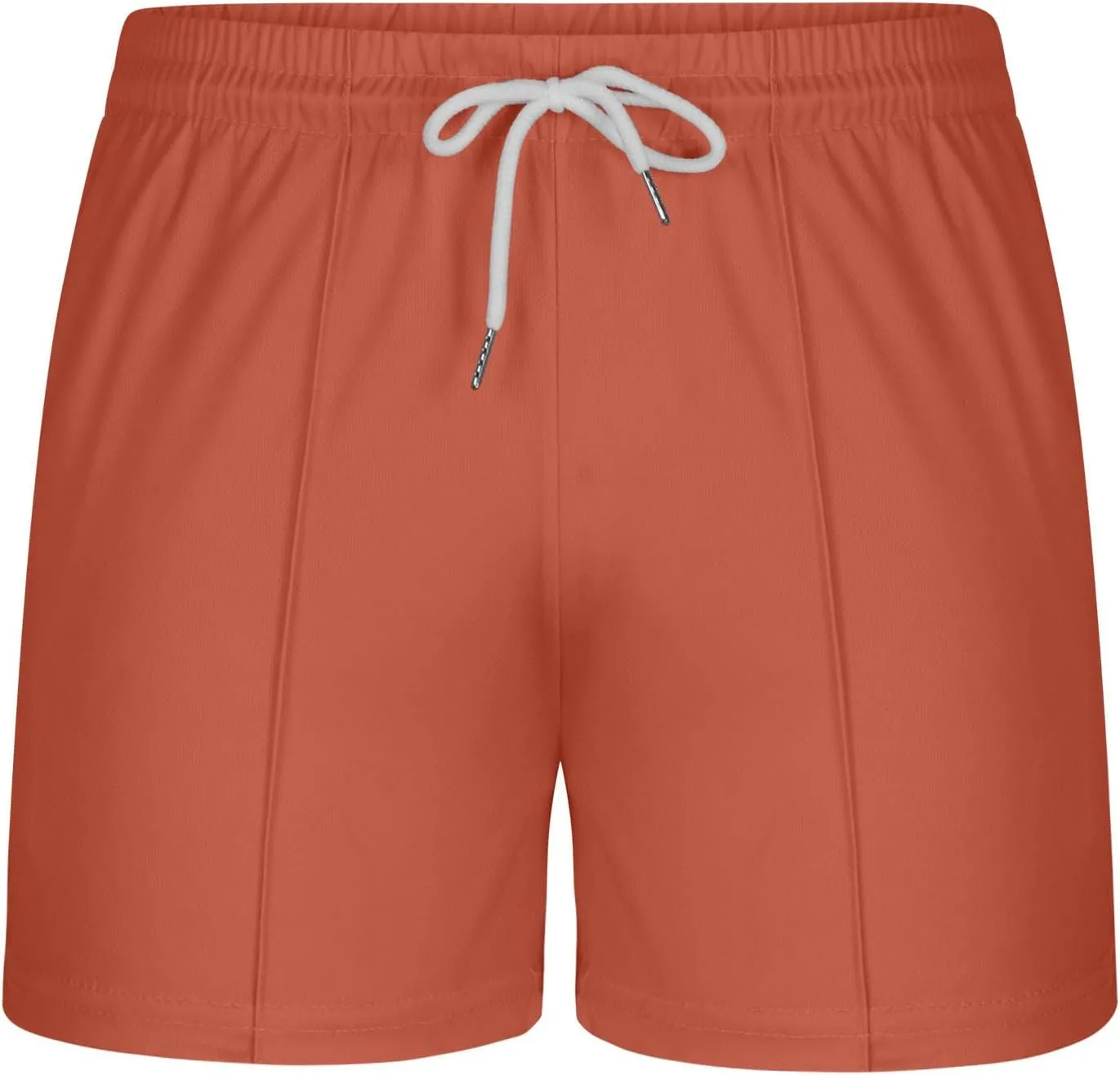 Men Mesh Shorts with Pockets Quick Dry Drawstring Elastic Athletic Workout Running Lightweight Activewear Trunks