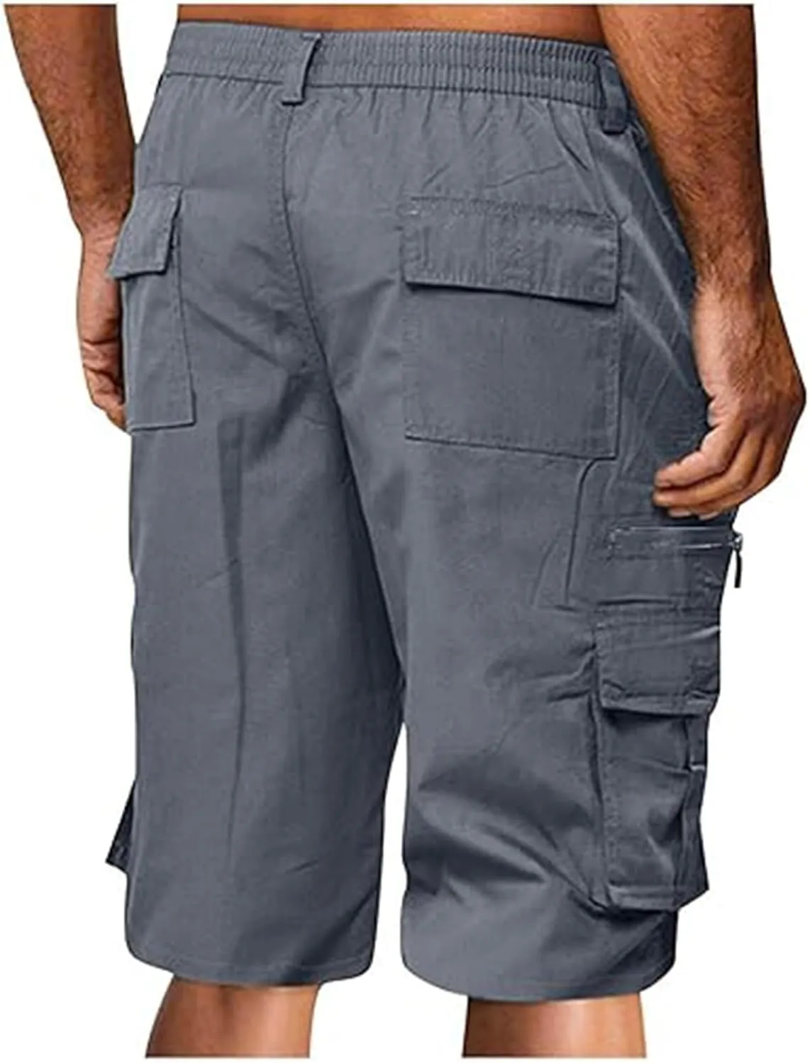 Mens Activewear Gym Shorts for Men Drawstring Waist Short Pant Quick Training Pants Travel for Camping Baggy Short