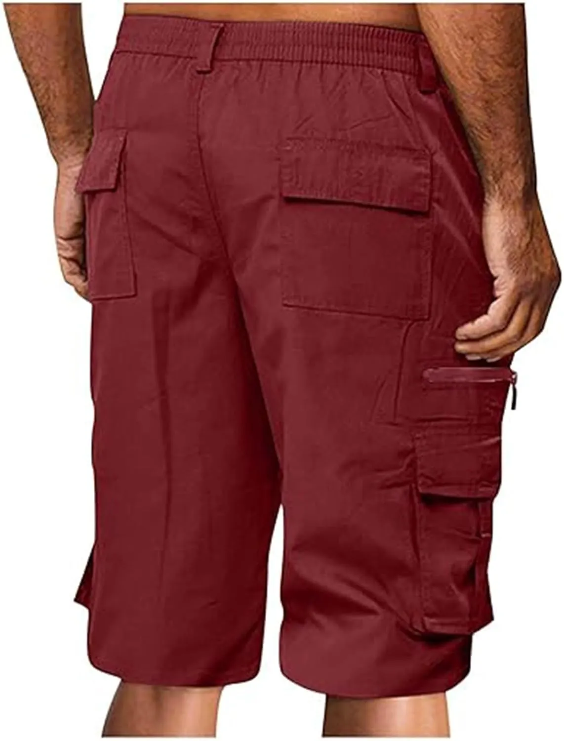Mens Activewear Gym Shorts for Men Drawstring Waist Short Pant Quick Training Pants Travel for Camping Baggy Short