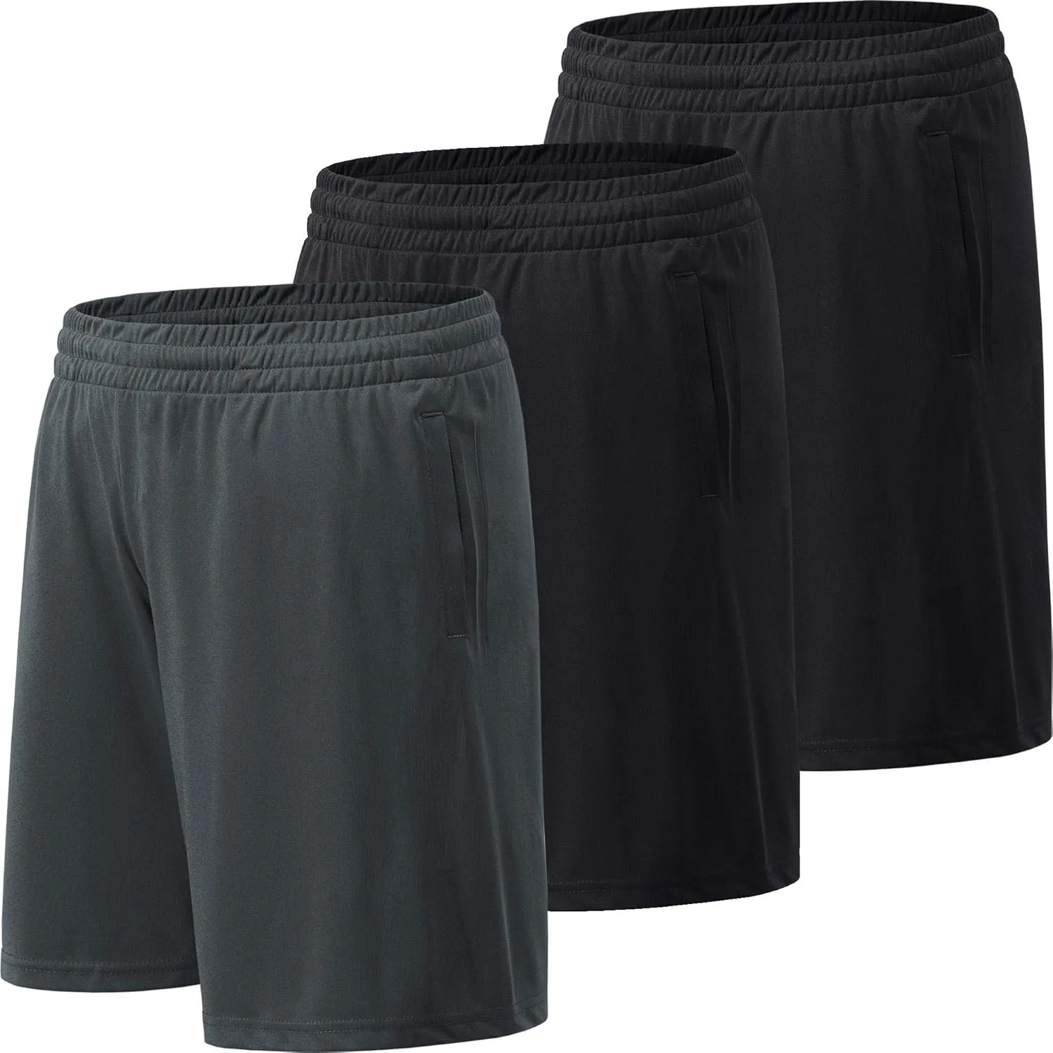 Mens Athletic Shorts with Pockets Quick Drying Activewear for Gym Workout