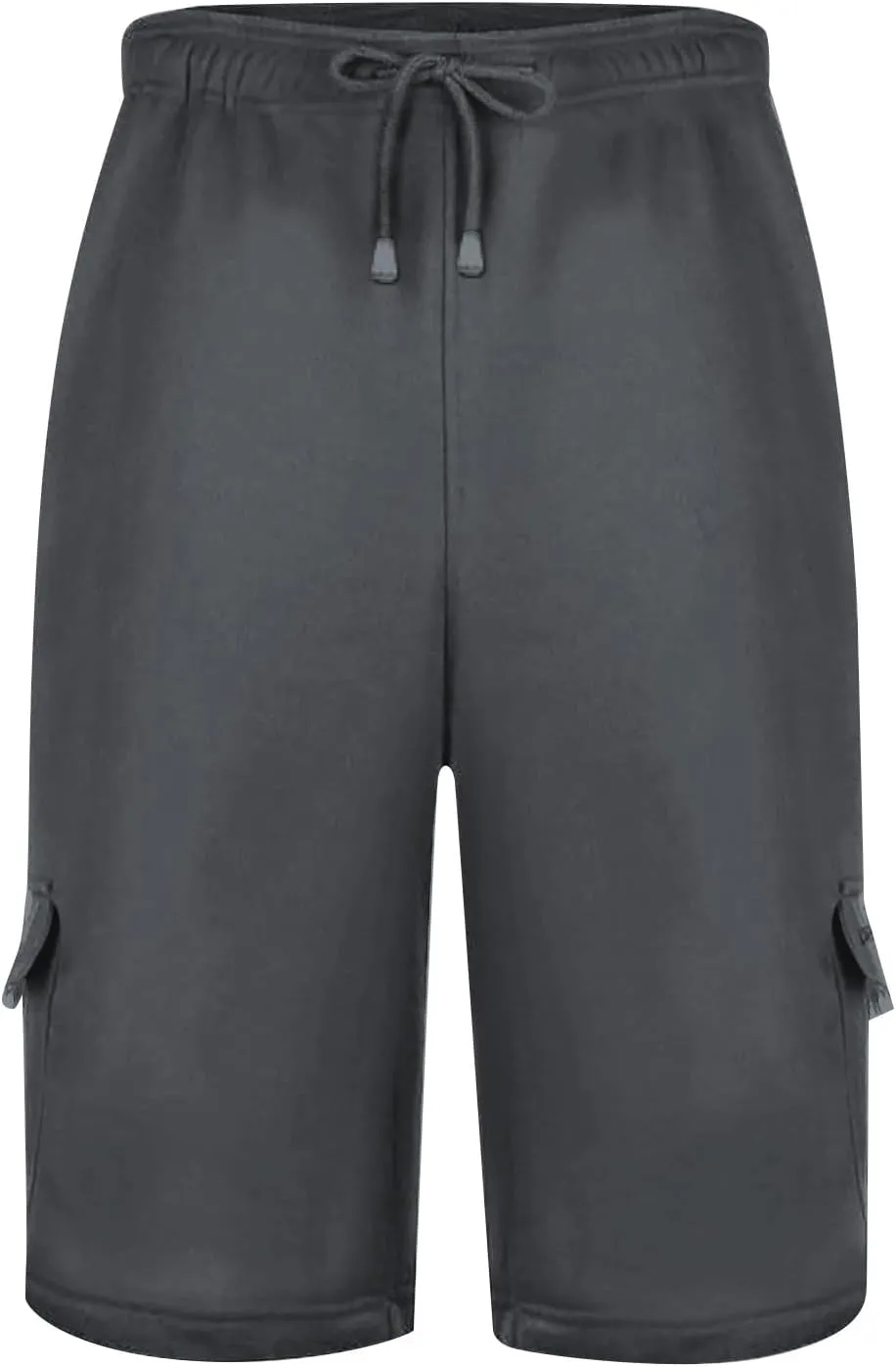 Mens Cargo Shorts Baggy Activewear Stretch Fashion Jogging Comfy with Pockets Biking Wide Leg Drawstring Shorts