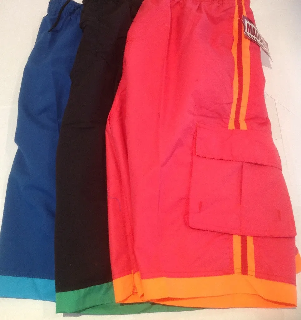 mens cargo swimming trunks Case of 48