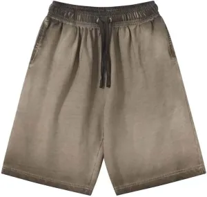 Mens Casual Shorts Cargo Elastic Waistband Drawstring Summer Casual Cotton Big & Tall Relaxed Fit Work Shorts