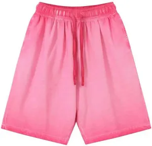 Mens Casual Shorts Cargo Elastic Waistband Drawstring Summer Casual Cotton Big & Tall Relaxed Fit Work Shorts