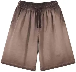 Mens Casual Shorts Cargo Elastic Waistband Drawstring Summer Casual Cotton Big & Tall Relaxed Fit Work Shorts