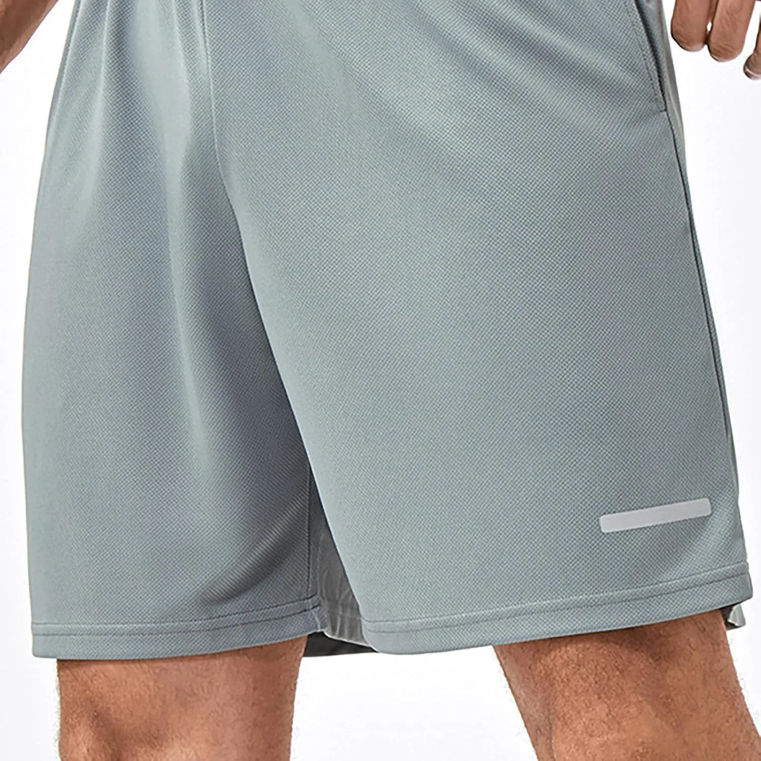Mens Casual Shorts Elastic Waist with Pockets Athletic Gym Workout Running Bermuda Activewear Hiking Trunks