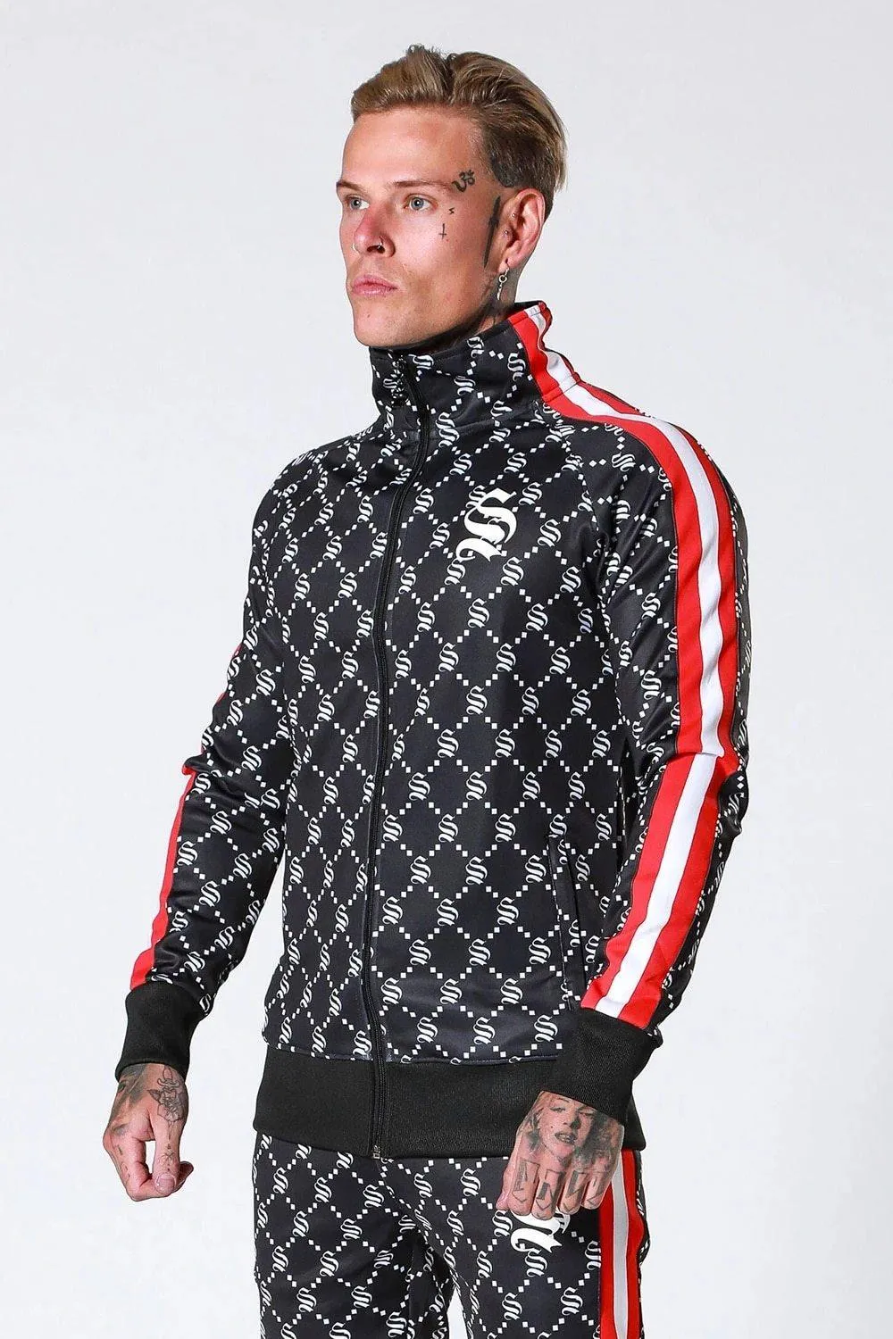 Men's Casual Stand-Up Collar Track Suit