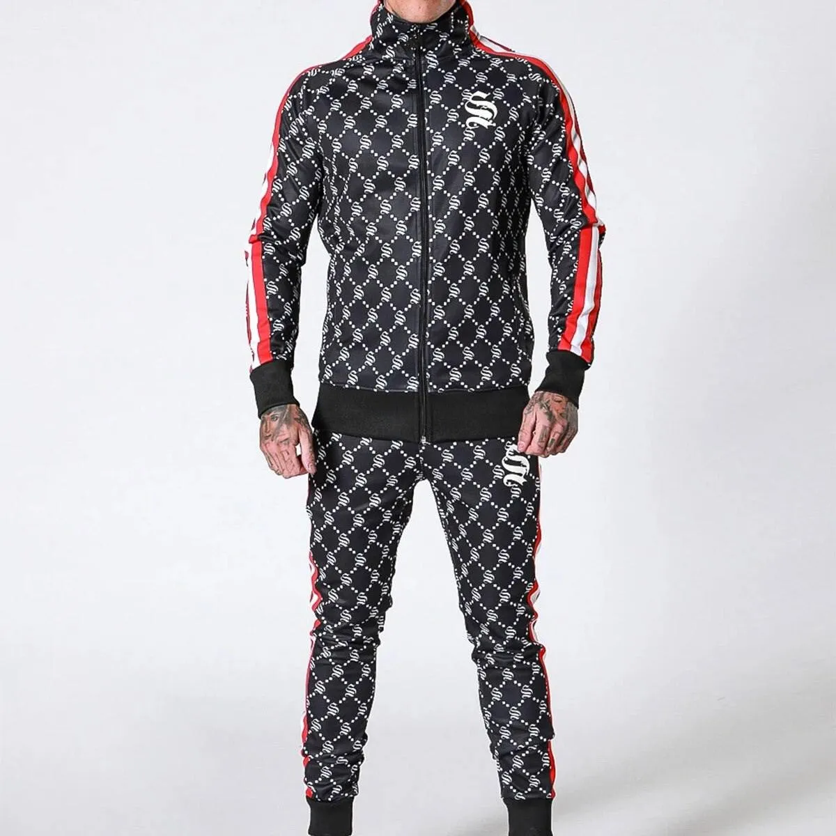 Men's Casual Stand-Up Collar Track Suit