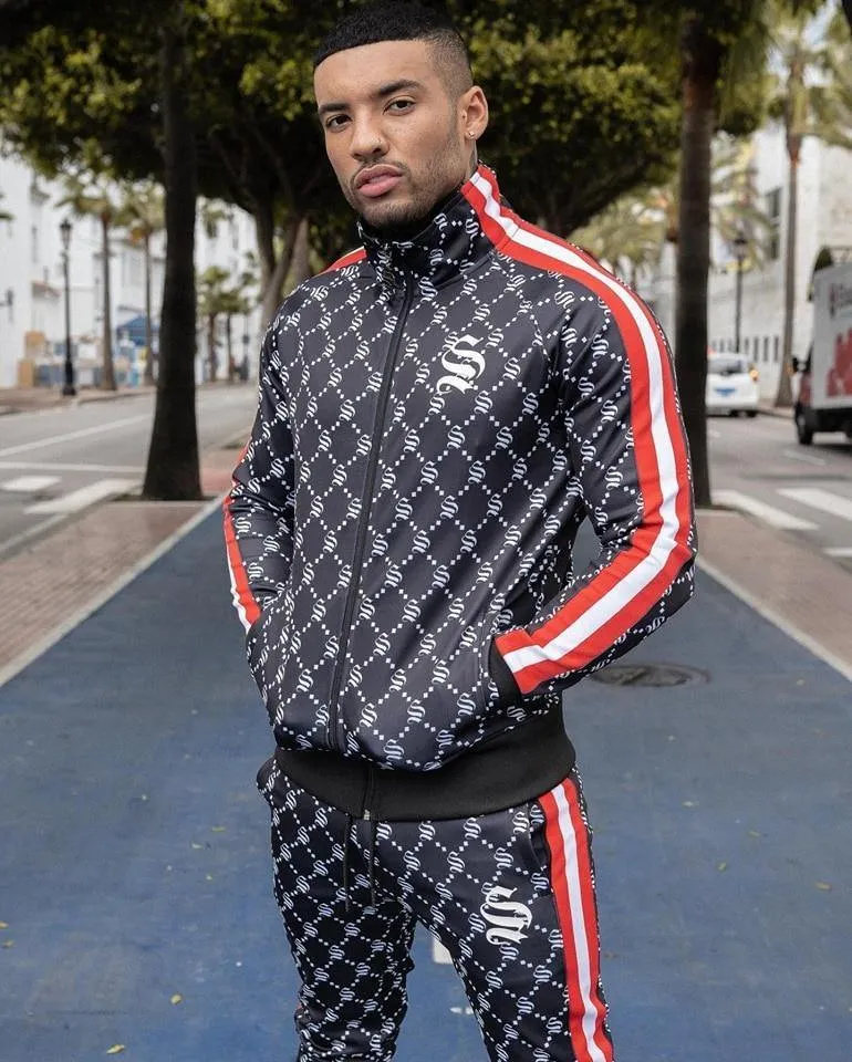 Men's Casual Stand-Up Collar Track Suit