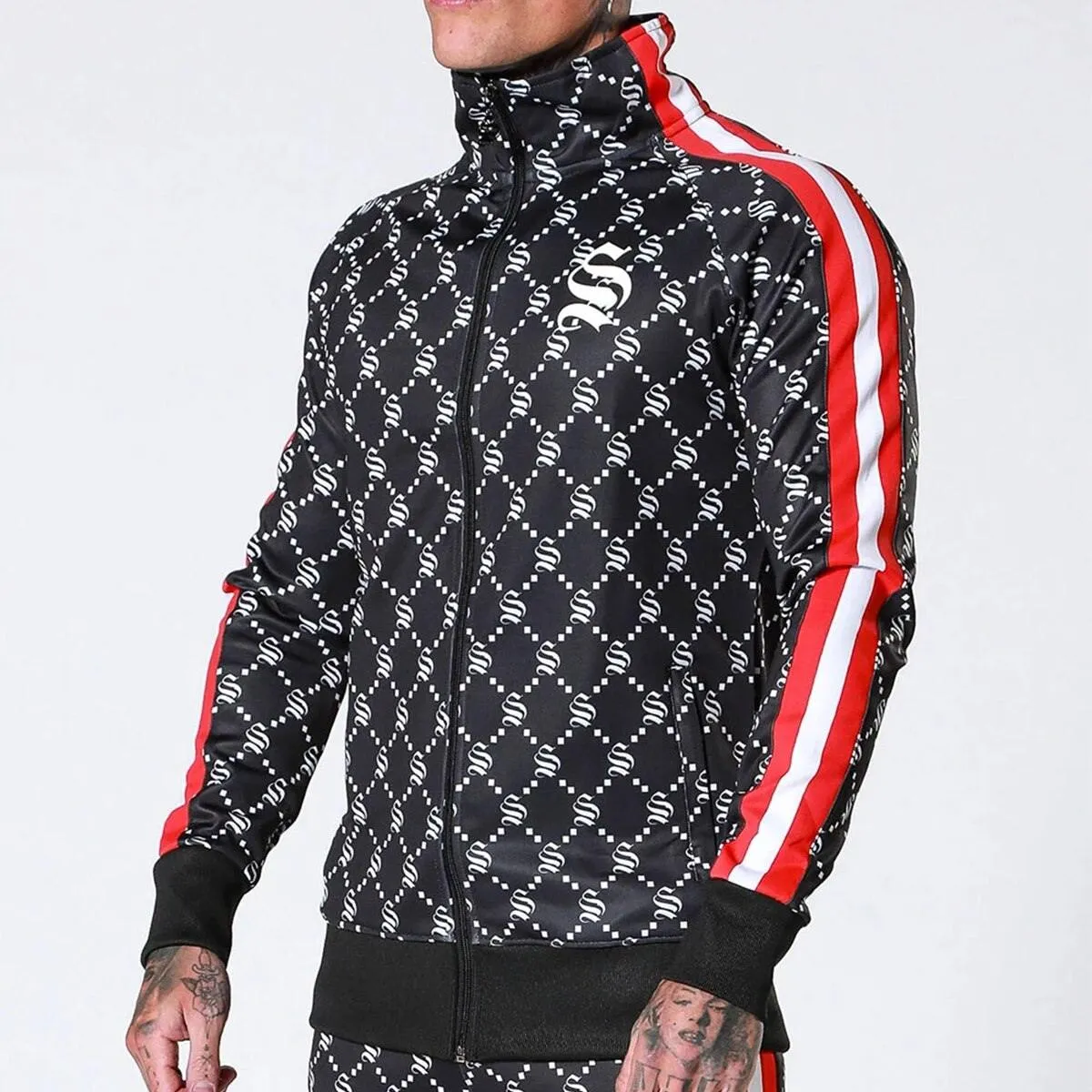 Men's Casual Stand-Up Collar Track Suit