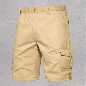 Mens Cotton Cargo Shorts Summer Casaul Relaxed Fit Multi-pockets Bermuda Shorts Athletic Activewear Running Joggers