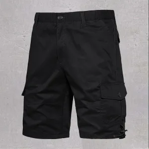 Mens Cotton Cargo Shorts Summer Casaul Relaxed Fit Multi-pockets Bermuda Shorts Athletic Activewear Running Joggers