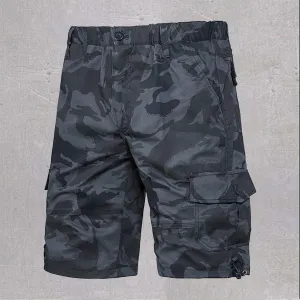 Mens Cotton Cargo Shorts Summer Casaul Relaxed Fit Multi-pockets Bermuda Shorts Athletic Activewear Running Joggers