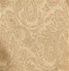 Men's Gold Paisley Vest with Neck Tie