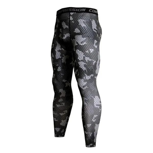 Mens Gym Compression Leggings