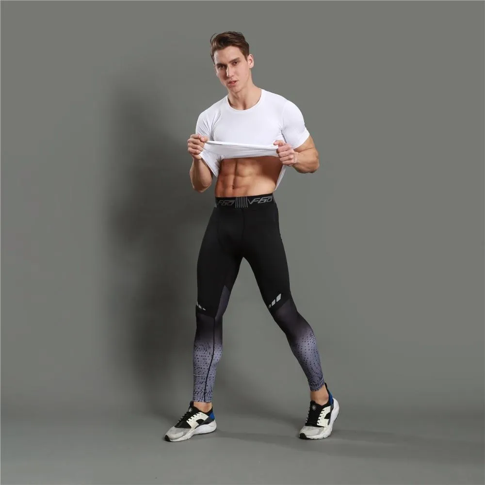 Mens Gym Compression Leggings