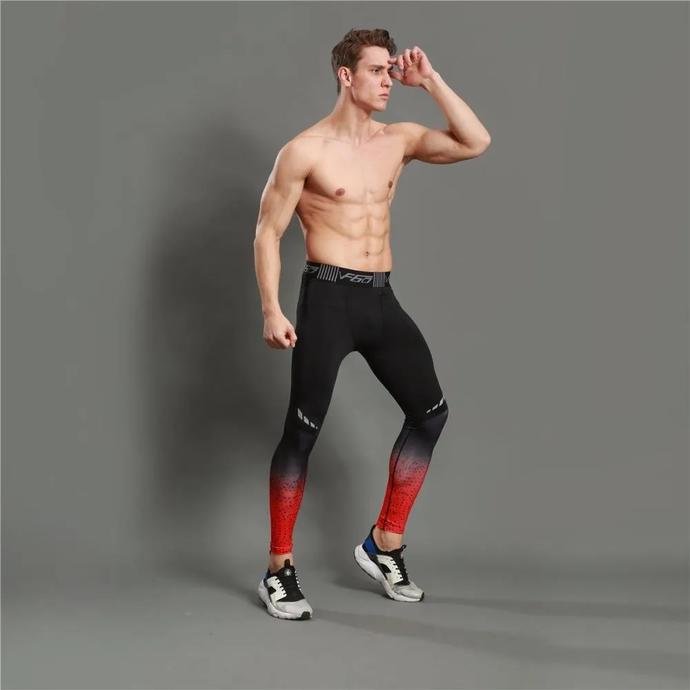 Mens Gym Compression Leggings