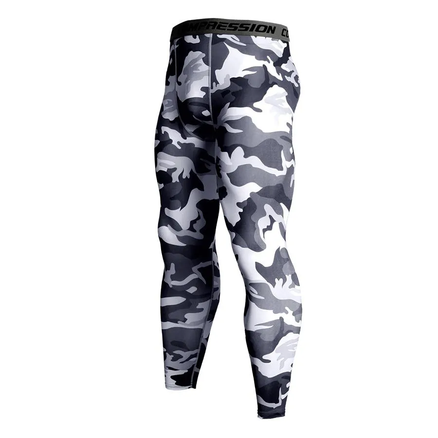 Mens Gym Compression Leggings