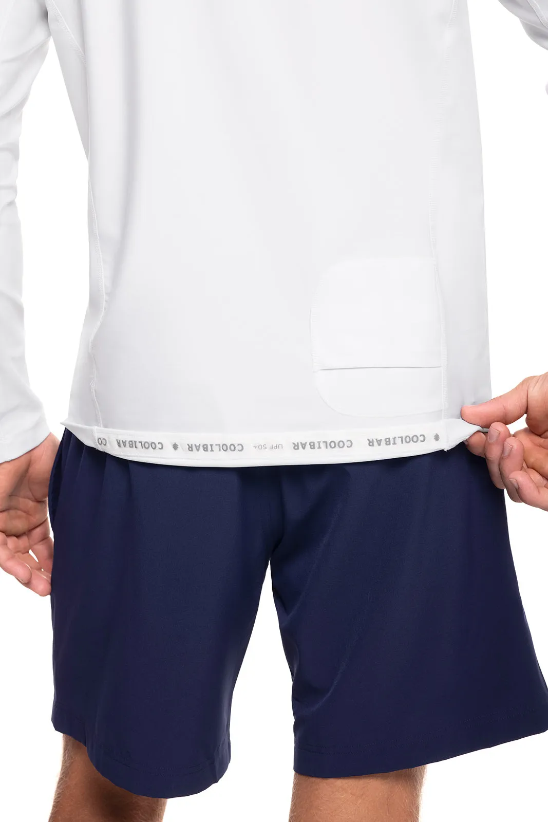 Men's Hightide Long Sleeve Swim Shirt | White