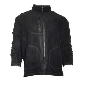 Men's Jacket Polar Fleece Full Zip-Up Collared Sweater Lightweight Warm Sweater