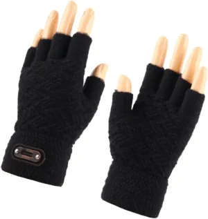 Men's Knitted Touch Screen Gloves Winter Warm Windproof for Cold Weather Typing
