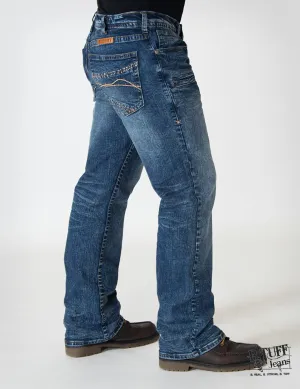 Mens Light Wash Cotton Blend Jeans B.Cruzn Everyday Look Classic Style Mens Light Wash Cotton Blend Jeans B.Cruzn
