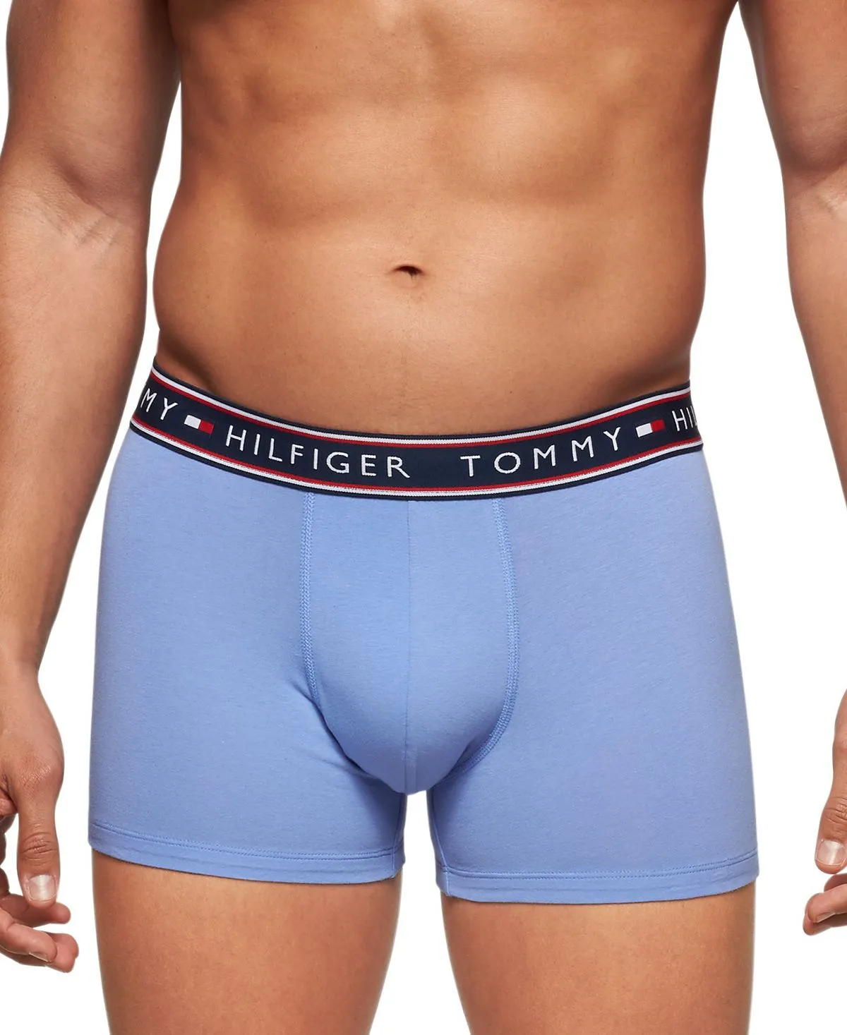 Men's moisture-wicking cotton elastic swimming trunks - 3 pcs. Tommy Hilfiger