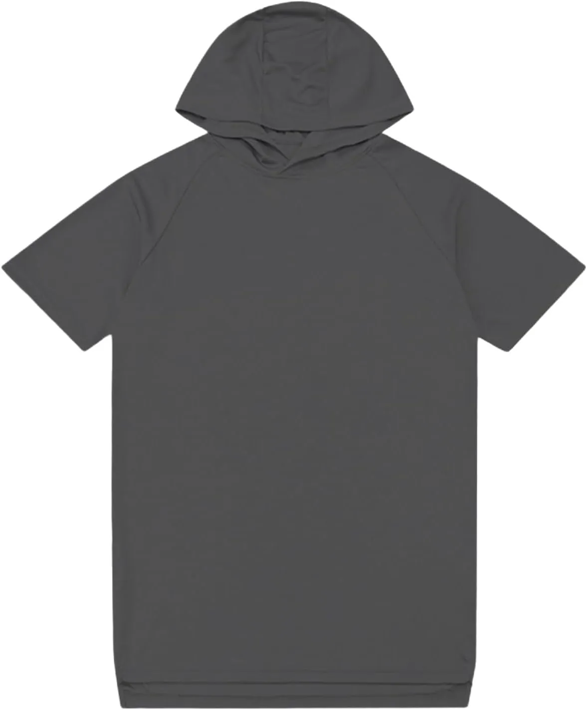 Mens Short Sleeve Hoodie Casual Loose Fit Gym Workout Tshirt Summer Sports Lightweight Training Athletic Undershirt