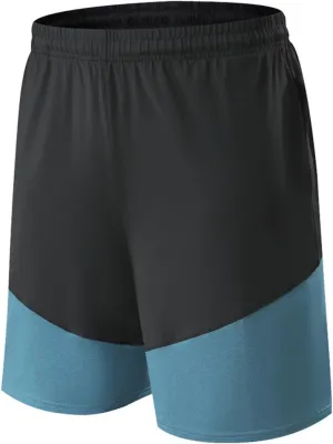 Mens Shorts Cargo Men's Lightweight Sport Gym Workout Shorts Elastic Waist Running Joggers Activewear