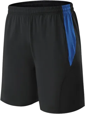 Mens Shorts Cargo Men's Lightweight Sport Gym Workout Shorts Elastic Waist Running Joggers Activewear