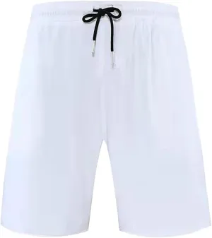 Mens Shorts Cargo Men's Workout Shorts Elastic Waistband Casual Lightweight Sports Gym Activewear
