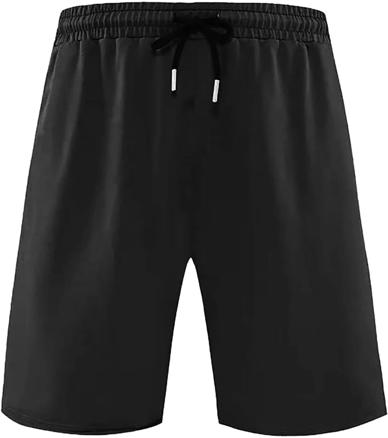 Mens Shorts Cargo Men's Workout Shorts Elastic Waistband Casual Lightweight Sports Gym Activewear