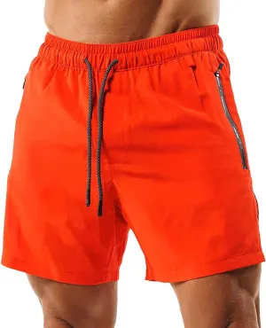 Mens Shorts Cargo Stretch, Men's Workout Shorts with Phone Pocket Casual Athletic Performance Gym Shorts Activewear