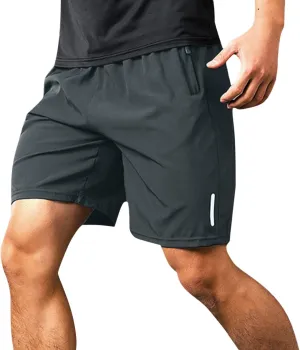 Mens Shorts Cargo Stretch, Men's Workout Shorts with Phone Pocket Casual Athletic Performance Gym Shorts Activewear