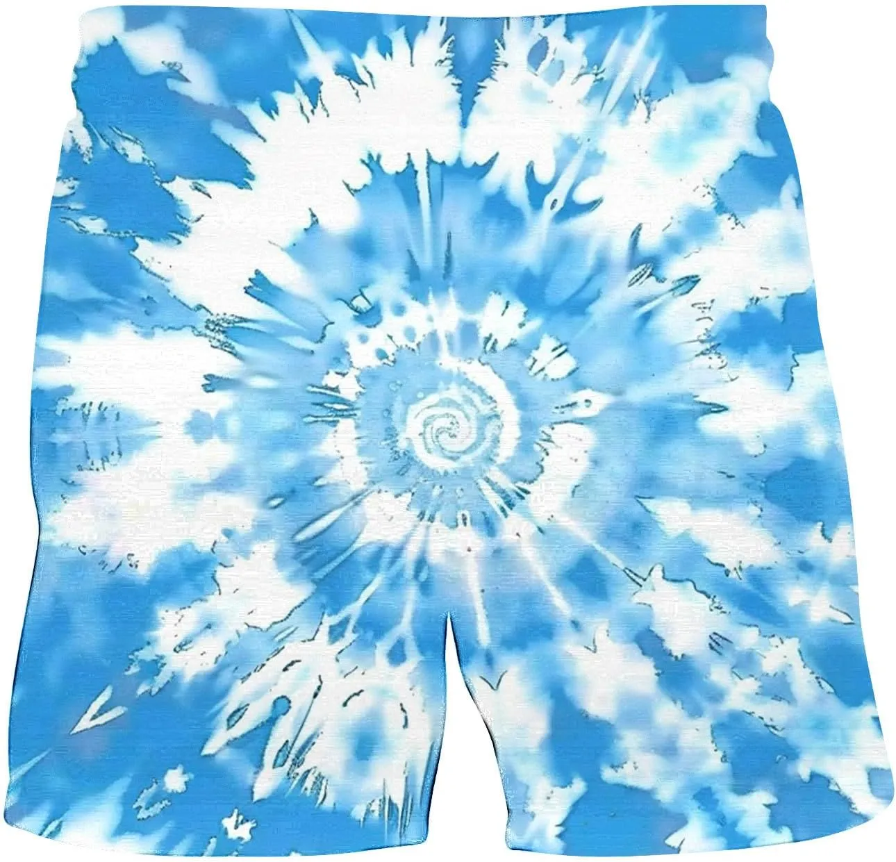 Mens Shorts Low Rise Trendy Tie Dye Summer Beach Tops Lightweight Quick Dry Beach Vacation Activewear Shorts