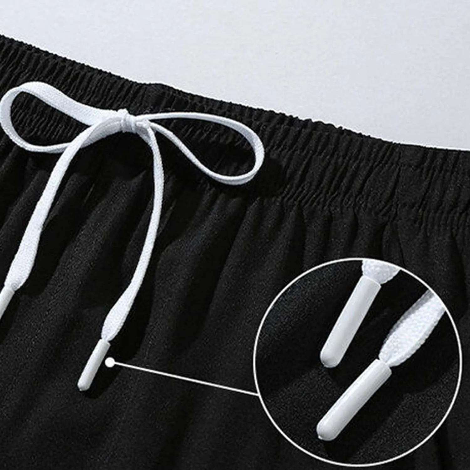 Men's Shorts Quick Dry with Zipper Pockets Workout Athletic Running Gym Elastic Trunks Lightweight Activewear
