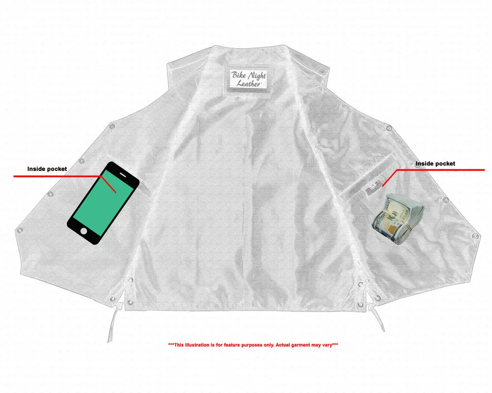 Men's Side Lace Economy Vest