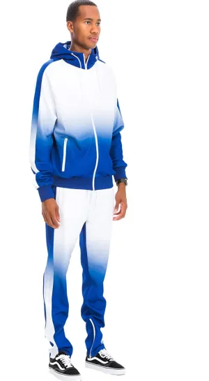 Mens Skyy Ombre Set Two-Piece Track Suit