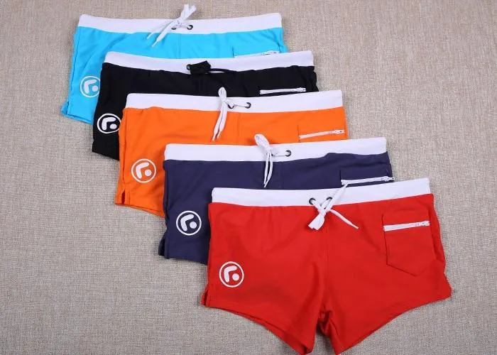Men's Slim Swimming Trunks