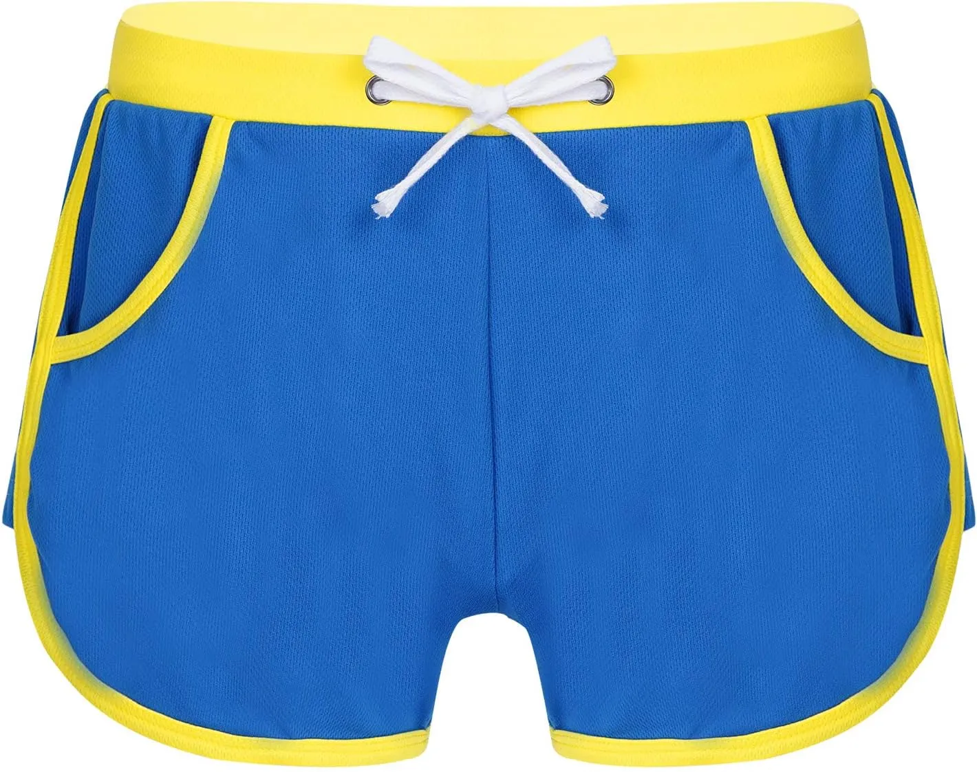Mens Sport Boxer Shorts Drawstring Dolphin Lounge Shorts Underwear Breathable Track Shorts Activewear