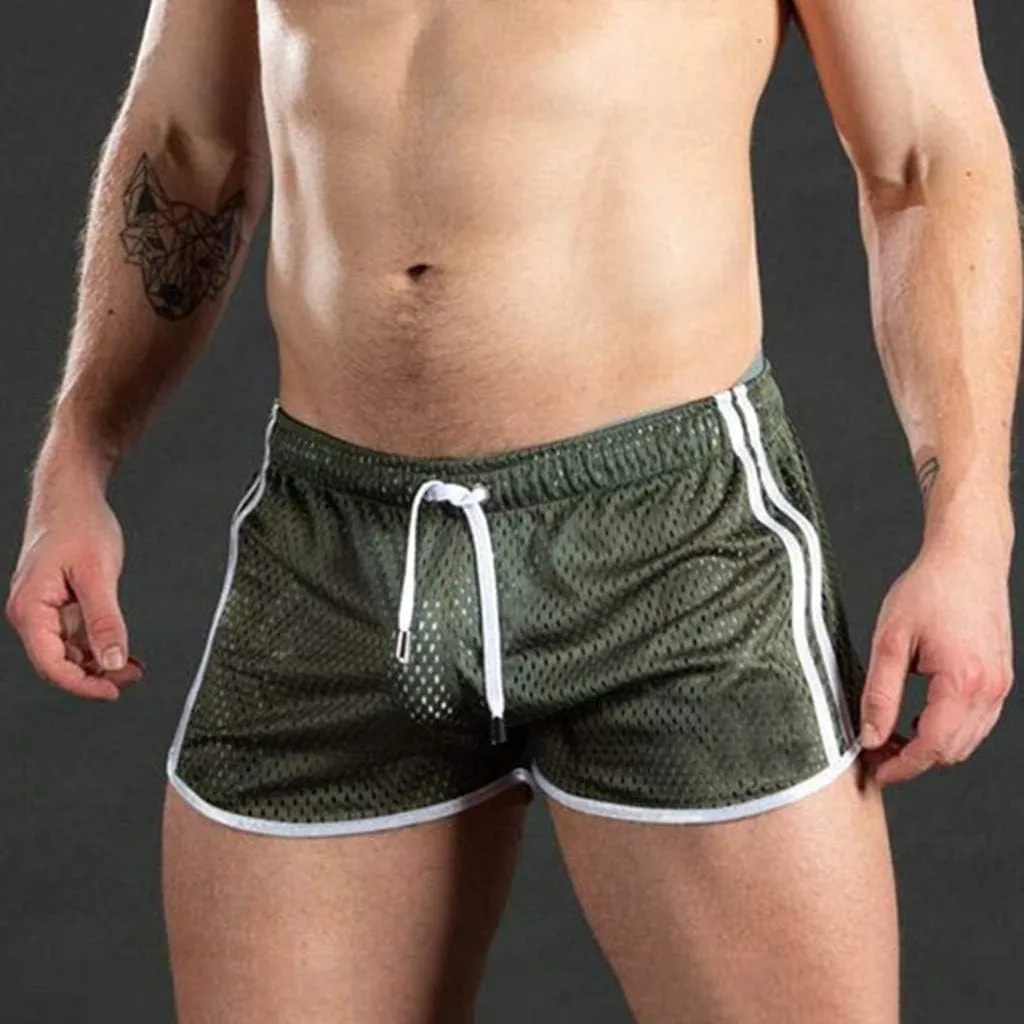 Men's Swim Trunks Beach Shorts Lightweight Outdoor Shorts Pants Quick Dry Activewear Workout for Men Swimming