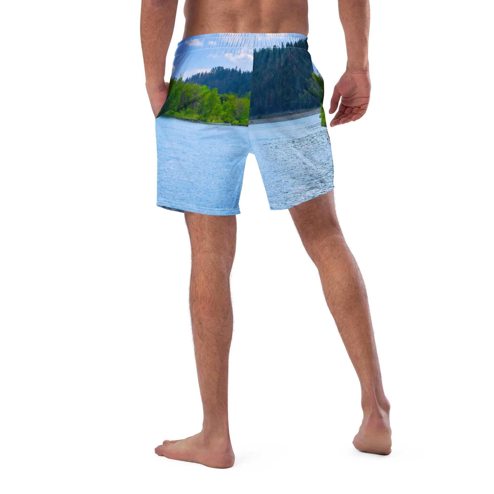 Men's Swimming Trunks - Edworthy Park Bow River